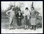 Bobby Jones - Wire Photo 12/8/31 - Rare Shot With His Father and  His Family