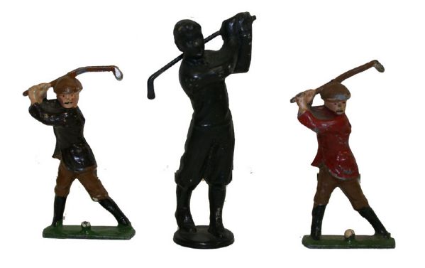 Lot of 3 Golf Figures