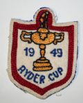 1949 Ryder Cup Patch from Mangrums Team Sports Jacket (USA Wins)
