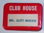 1950s  Club House Badge Lloyd Mangrum Collection