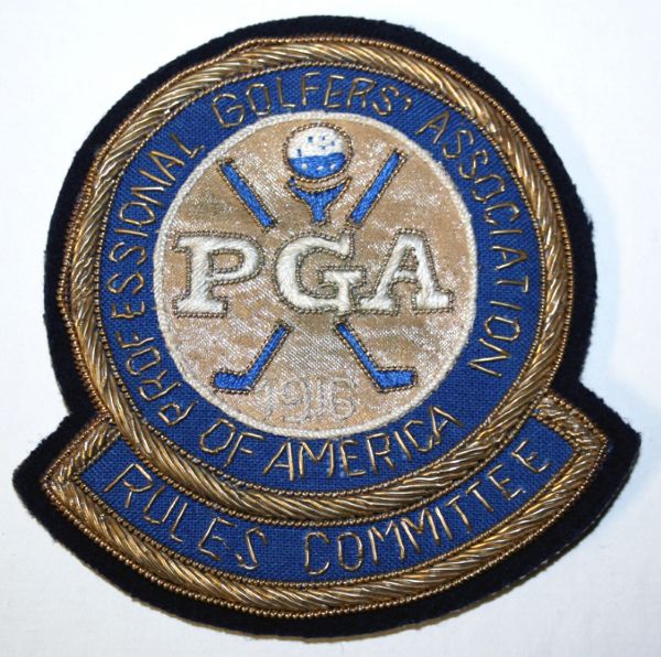 PGA Rules Committee Patch