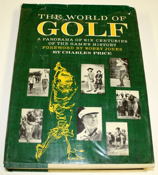 The World of Golf - Book By Charles Price