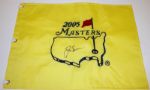 Jack Nicklaus Signed 05 Masters Flag Jacks Last JSA COA