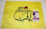 Kevin Costner signed 06 Masters Flag COA from JSA TIN CUP Star