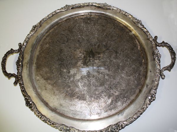1952 Seventh Ampol Golf Tournament Silver Plate from the Lloyd Mangrum Collection.