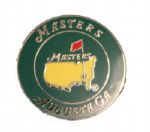 Lot of (10) ALL-GREEN Masters Ball Markers