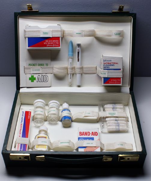 Masters 1975 First Aid Kit presented as Players Gift
