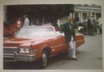 Arnold Palmer 20x30 Signed Canvass with 1960s Masters theme