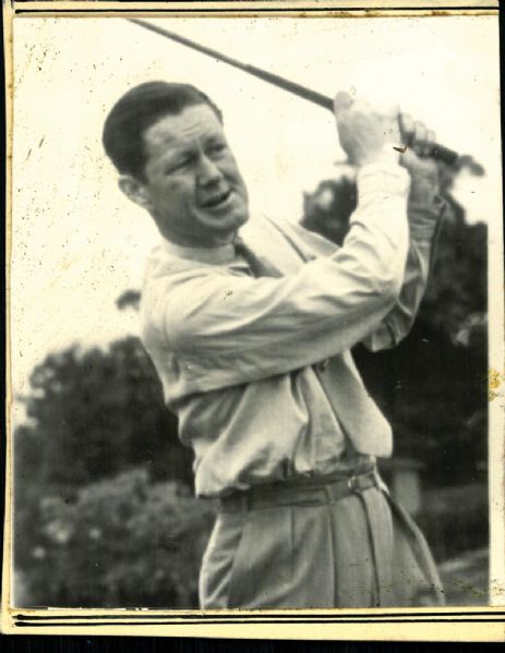 Byron Nelson Wire photo 1 - 7/14/1939