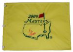 Anthony Kim Autographed 2009 Masters Flag JSA COA