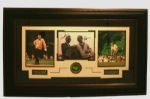 Arnold Palmer & Jack Nicklaus Autographed 8x10 Framed Photo JSA COA
