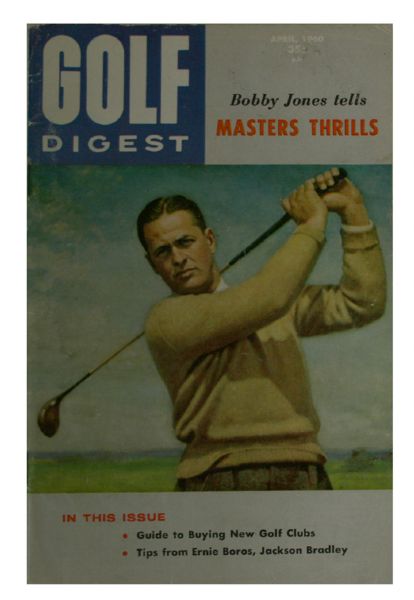 1960 Golf Digest - April - Bobby Jones Cover