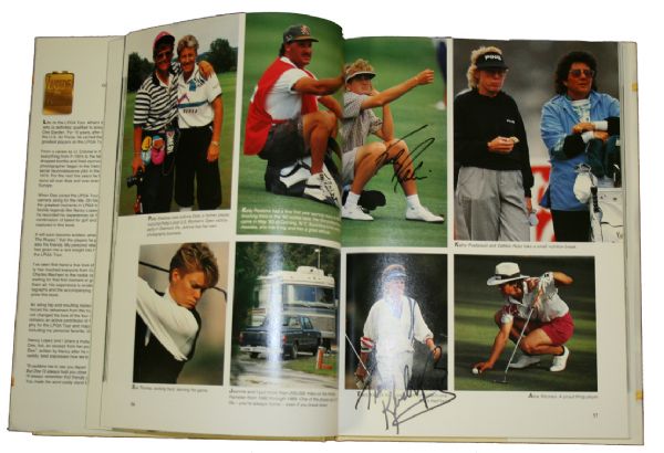 Ladies Golf Coffee Table Book - Loaded w/Autographs