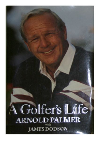 Arnold Palmer Autographed The Golfers Life - Autographed on Book