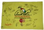 Arnold Palmer Invitational Autographed Multi-Signed Flag JSA COA