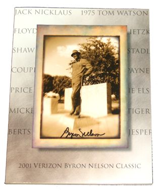 Byron Nelson Autographed Byron Nelson Classic Program JSA COA 