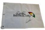 Arnold Palmer signed Bay Hill Pin Flag JSA COA