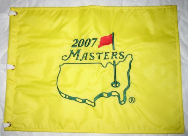 Lot of (10) 2007 Masters Flags