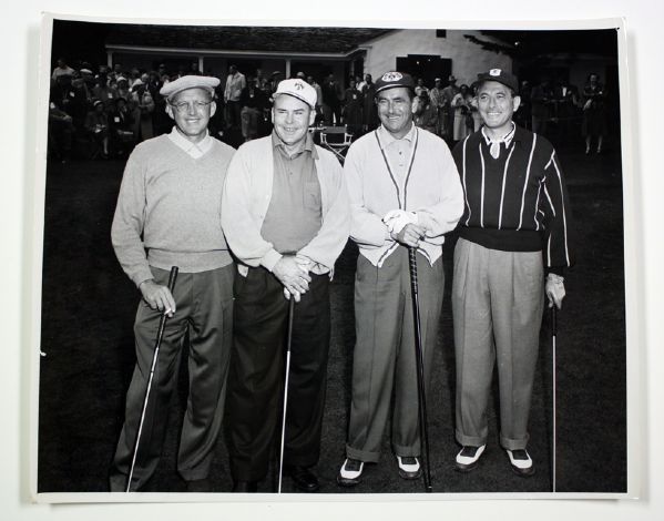 Lot of 9 Wire Photos from Lloyd Mangrum
