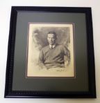 Bobby Jones Print Signed In Pencil by  Reknowned Artist  John A.A. Berrie