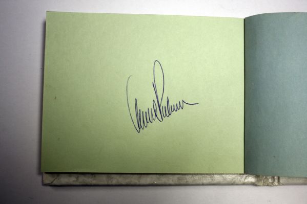 Autograph Book from 1973 US Open Including Palmer and Boros