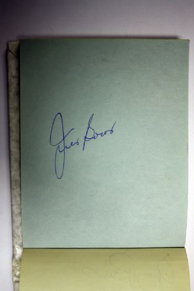 Autograph Book from 1973 US Open Including Palmer and Boros