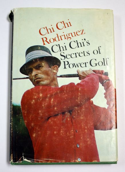 Lot of 4 signed books - Buried Lies, How to play golf with an effortless swing, Chi Chi's secrets of power golf, Play like the Devil