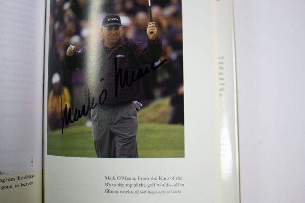 Lot of 4 signed books - The Majors, Golf for Women, Quotable Hogan, 1998 U.S. Open.