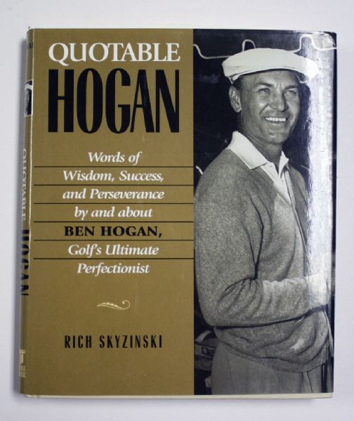 Lot of 4 signed books - The Majors, Golf for Women, Quotable Hogan, 1998 U.S. Open.