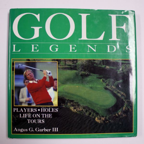 Lot of 4 signed books - Golf Legends, Augusta National & The Masters, Golfers, 100 Greatest Golfers