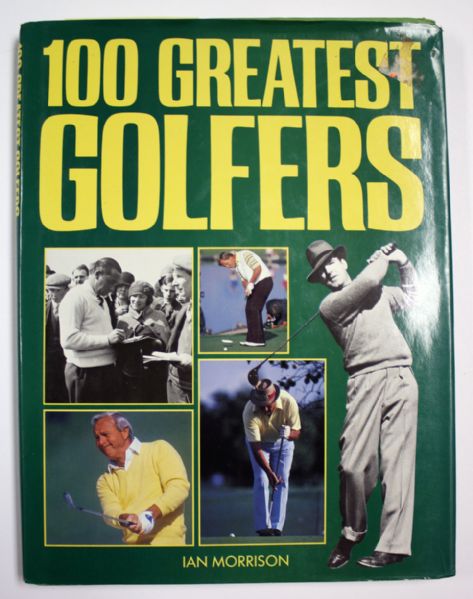 Lot of 4 signed books - Golf Legends, Augusta National & The Masters, Golfers, 100 Greatest Golfers