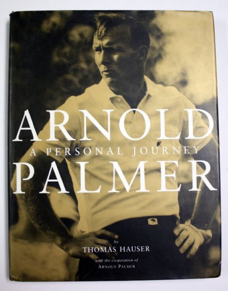 Lots of 4 Signed books - Arnold Palmer a personal journey, The lessions I've learned, Pigeons Marks Hustlers, Faldo