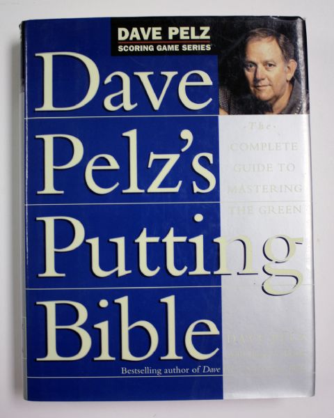 Lot of 3 Signed books - How I play Golf, Dave Pelz's Putting Bible, No More Bad Shots