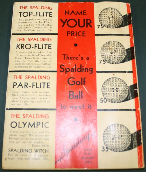 Spalding's How I Play Golf' by Bobby Jones