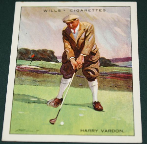 1930 Wills Cigarettes 'Famous Golfers' - Harry Vardon