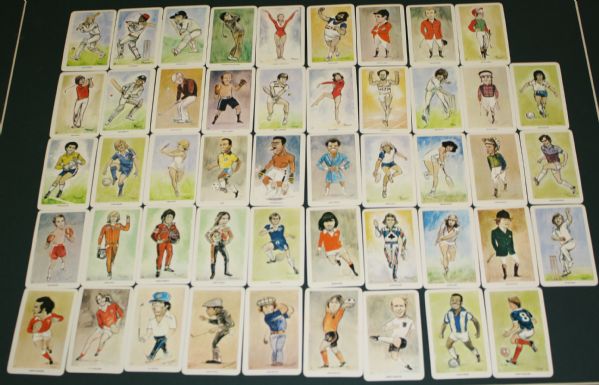 Set of 48 Cards - World of Sport Flik-Cards  1979 Venorlandus