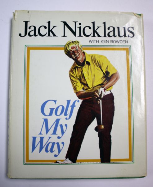 Lot of 4 signed books - The four magic moves to winning golf, Sam Snead on golf, The winning touch in golf, Jack Nicklaus golf my way.