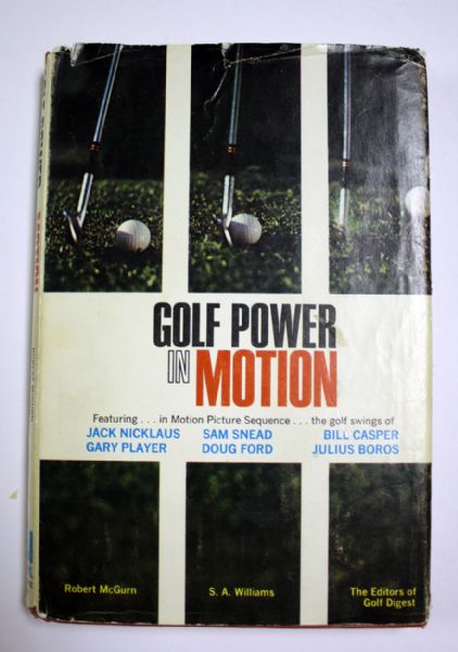 Lot of 3 signed books - A Feel for the game, Getting up & down, Golf power in motion