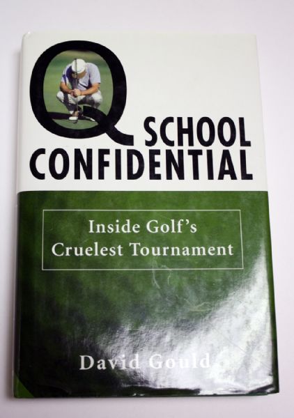Lot of 4 signed books - Power Golf, Q school confidential, Master guide to golf, How to build a classic golf swing