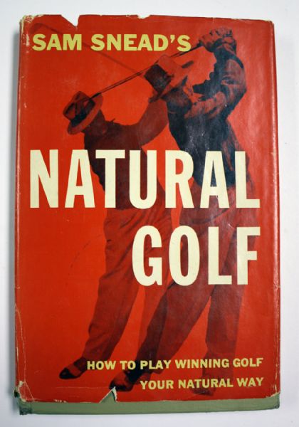 Sam Snead - Natural Golf signed by George Archer