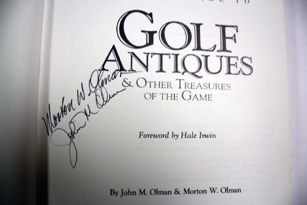 Golf Antiques signed by John Olman and Morton Olman
