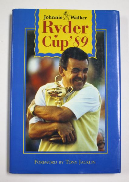 Lot of 3 signed books - Ryder cup 89, Payne Stewart, 1996 US Open