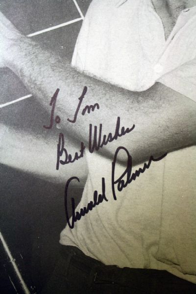 Arnold Palmer a Personal Journey signed by Arnold Palmer