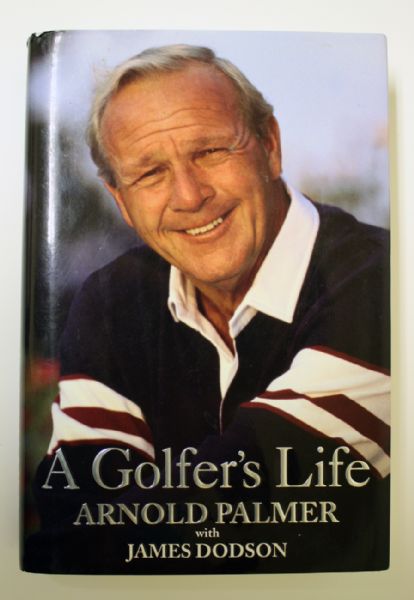 Arnold Palmer A golfer's life signed by Dan Quayle