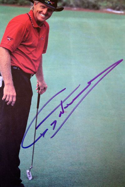 Greg Norman Advanced Golf signed by Greg Norman
