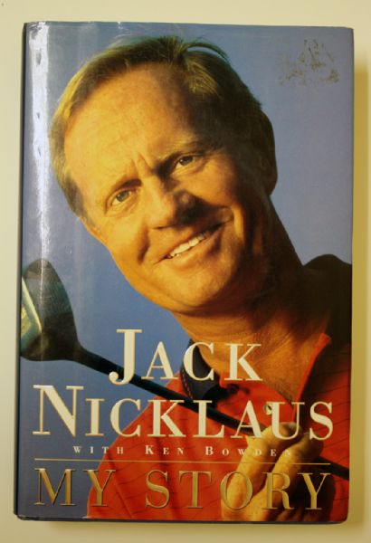 Jack Nicklaus My Story signed by Jack Nicklaus