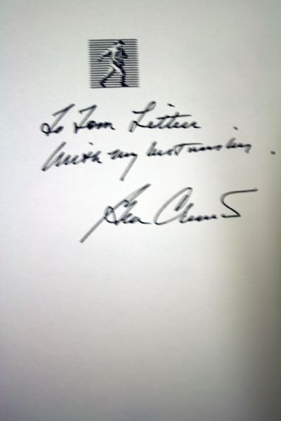 Harvey Penick's Little Red Book signed by Harvey Penick and Ben Crenshaw