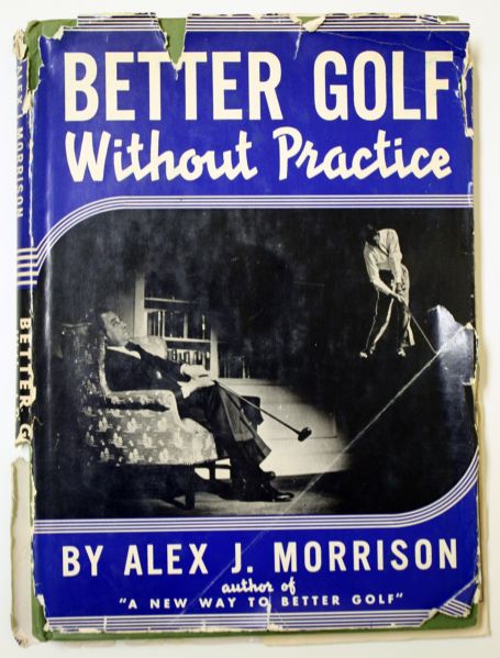 Lot of 2 books - How to put power and direction in your golf, Better golf without practice