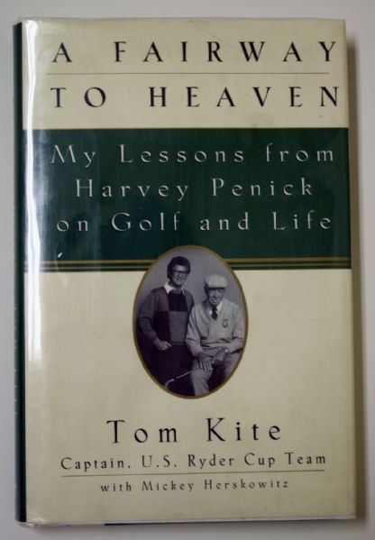 Lot of 2 signed books by Tom Kite