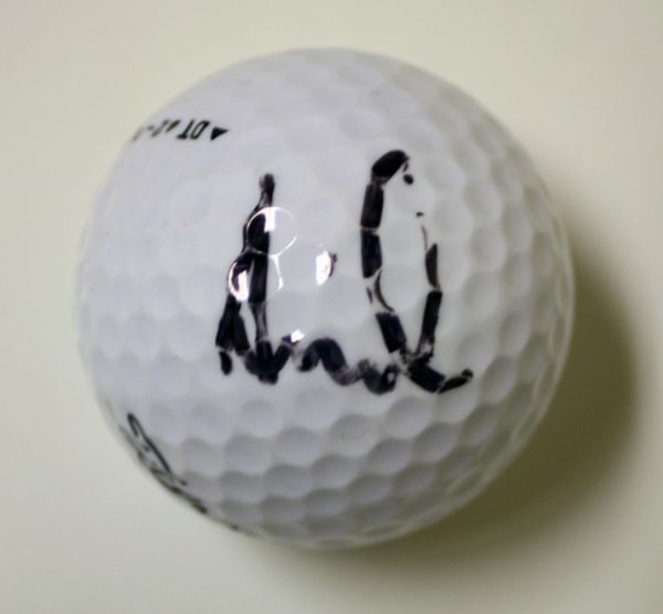 Annika Sörenstam signed golf ball